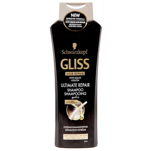 شامپو بازسازی کننده مو گلیس اولتیمیت  Gliss Anti Aging Ultimate Repair Shampoo