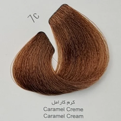 رنگ موی آلفرد شماره شکلاتی 7C کرم کارامل