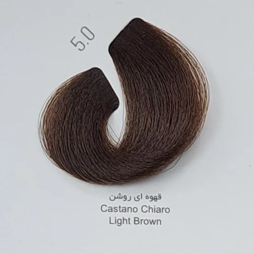 رنگ موی آلفرد شماره طبیعی 5.0 قهوه ای روشن