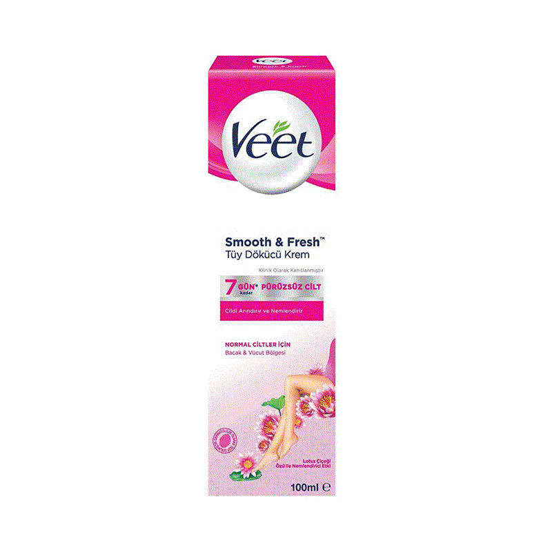 کرم موبر بدن ویت مخصوص پوست نرمال Veet Silky Fresh