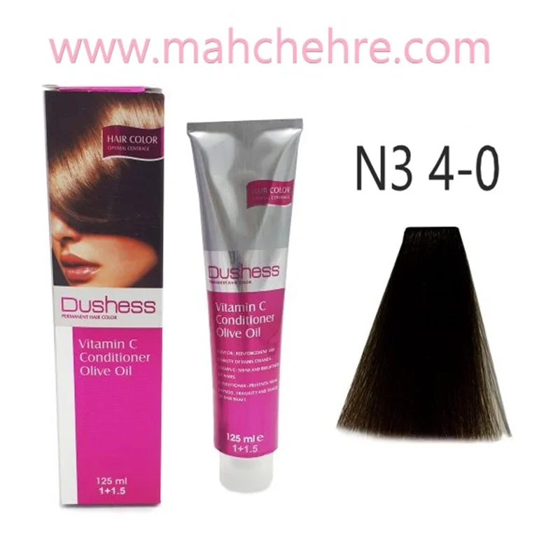 رنگ مو دوشس سری طبیعی قهوه ای تیره 0-4 N3