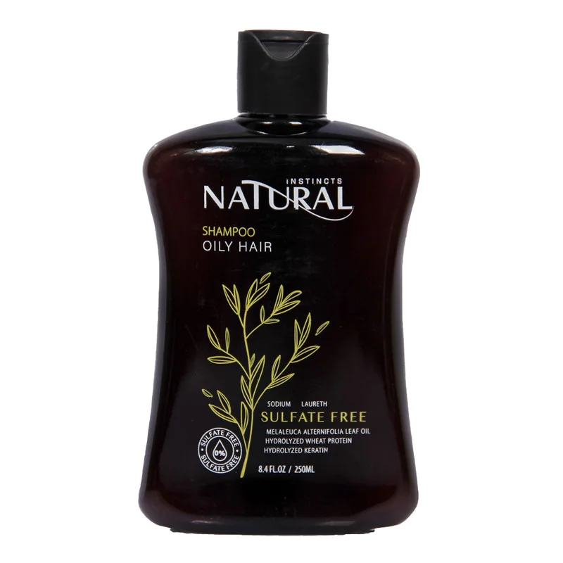 شامپو مو نچرال اینیستینکس بدون سولفات مناسب موهای چرب