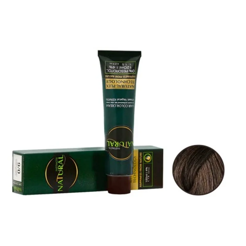 رنگ مو نچرال اینیستینکس سری خاکستری شماره 6.1 بلوند خاکستری تیره