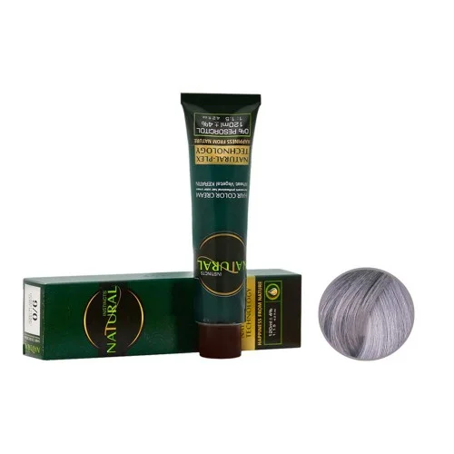 رنگ مو نچرال اینیستینکس سری ترکیبی شاین شماره F22 دودی نقره ای