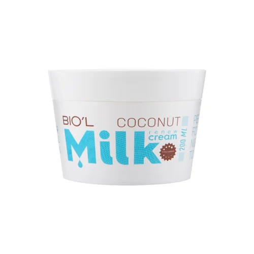 کرم مرطوب کننده بیول مدل شیر و نارگیل Coconut milk
