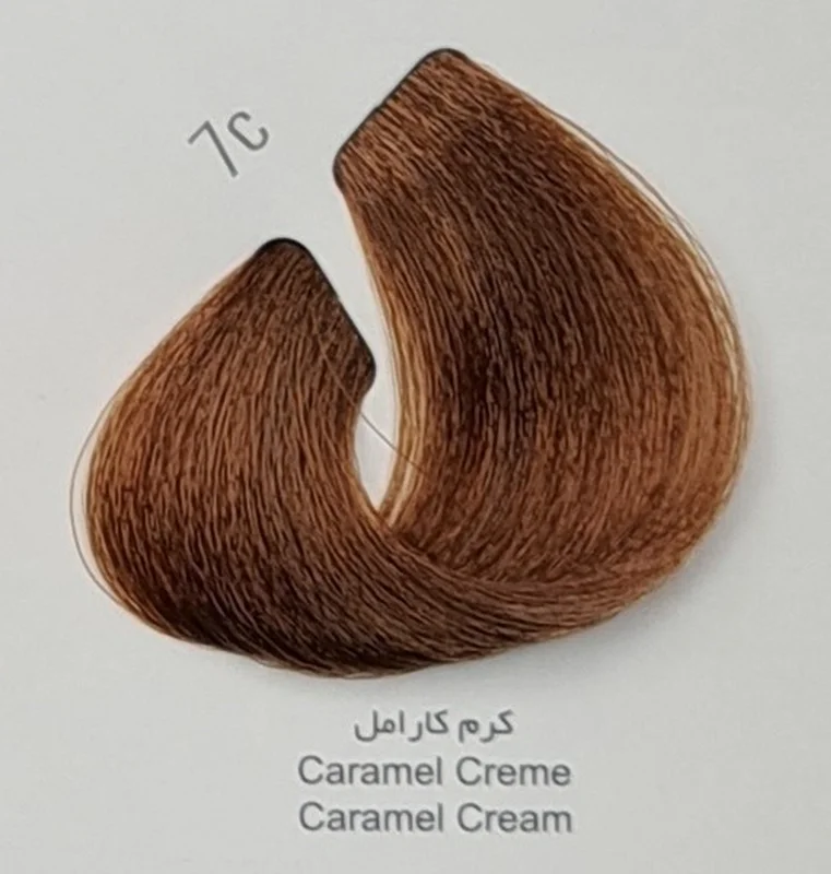 رنگ موی آلفرد شماره شکلاتی 7C کرم کارامل