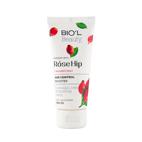 کرم مرطوب کننده دست و صورت مخصوص پوست خشک و آسیب دیده، حاوی عصاره رز هیپ و آووکادو