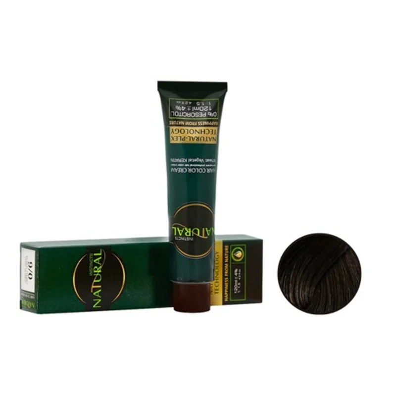 رنگ مو نچرال اینیستینکس سری طبیعی شماره 3.0 قهوه ای تیره