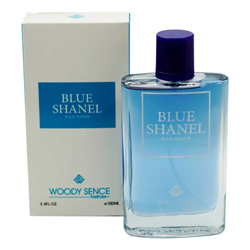 ادوپرفیوم مردانه وودی سنس مدل بلو شنل  Blue Shanel